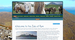 Desktop Screenshot of isleofrum.com