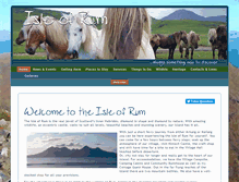 Tablet Screenshot of isleofrum.com